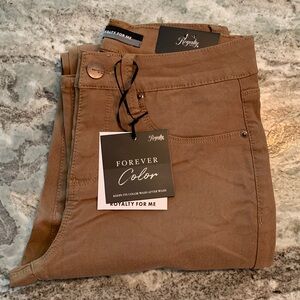 Royalty For Me mid-rise, stretch / tummy control bootcut pants